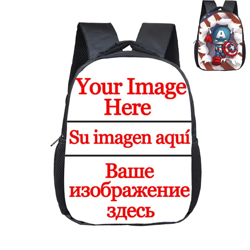 12 inch Customize Your Logo Name Image Toddlers Backpack Cartoon Children School Bags Baby Kinderga - 33005242348 12 inch Customize Your Logo Name Image Toddlers Backpack Cartoon Children School Bags Baby Kinderga - 33005242348