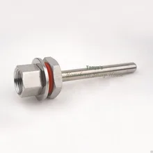 4 дюйма Нержавеющая сталь наконечником с 1/" NPT сварная арматура для домашнего пивоварения пиво наконечником