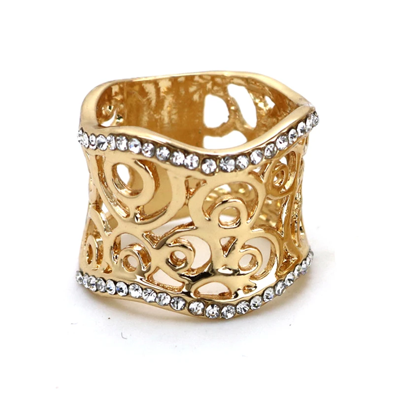 OneckOha Rhinestone Round Pashmina Scarf Clip Alloy Hijab Ring Accessories Muslim Women Jewelry |