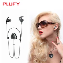 Plufy New Bluetooth V4.1 Headphone Wireless Necklace Earphone Sweatproof Headset Aptx HIFI 3D Stereo with MIC for Xiaomi iPhone