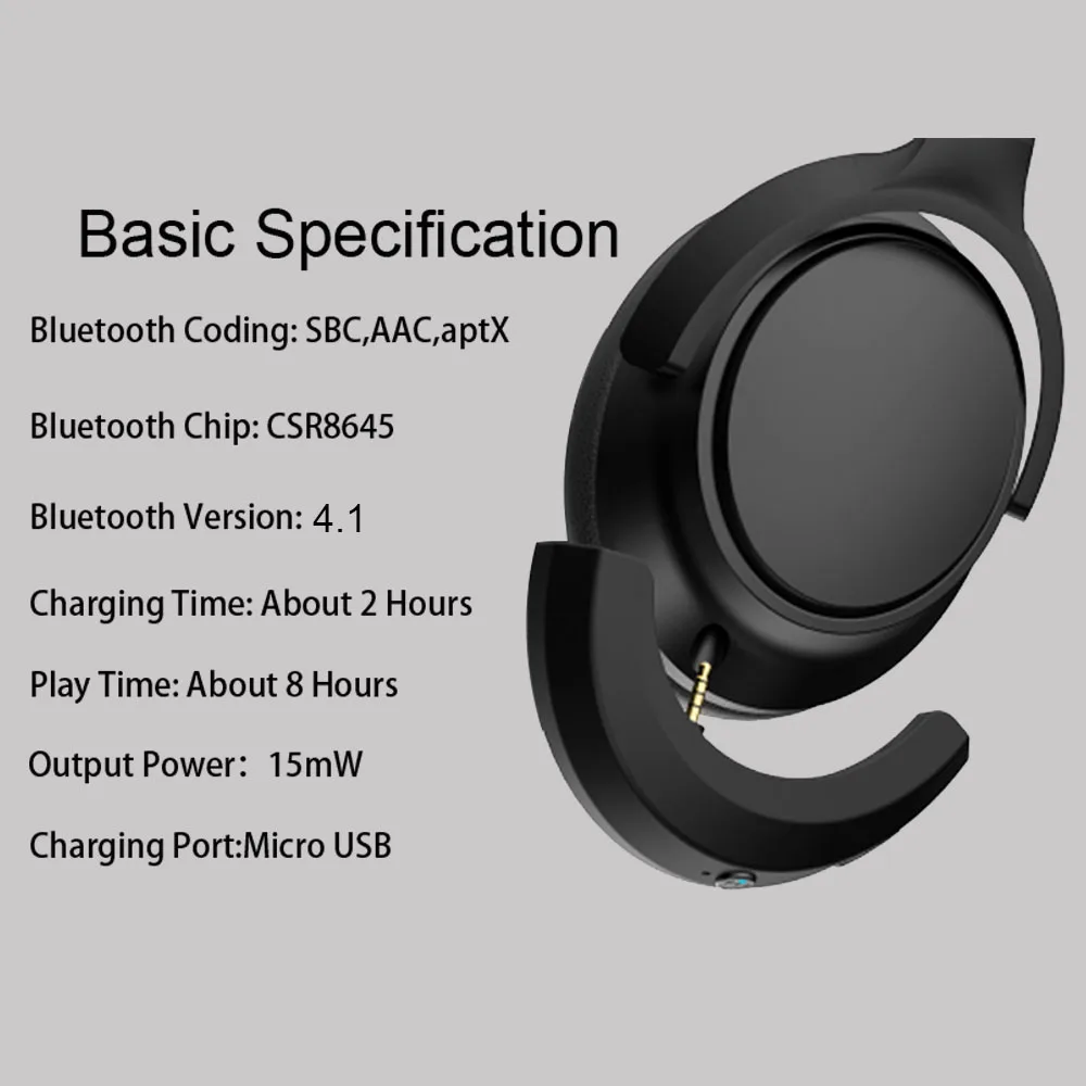 Portable Wireless Bluetooth Adapter For Bose SoundTrue 2 Headphones Bluetooth Receiver For SoundTrue 2 Adapter Support aptX MIC