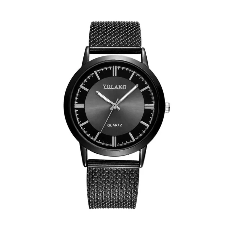 Топ люксовый бренд Мужские часы ультра тонкий стальной сетчатый ремешок кварцевые наручные часы модные повседневные наручные часы relogio masculino подарок# C