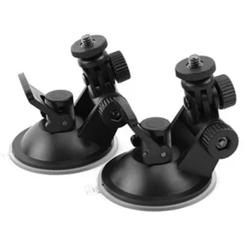 

2PC car phone holder windshield mini suction cup mounting bracket car digital video camera camera auto parts black drop shipping