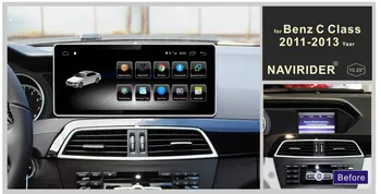 

Premium Audio Device Car Stereo navigation For Benz C class C180 C200 C200T 2011-2014 GPS radio android 8.0 multimedia player