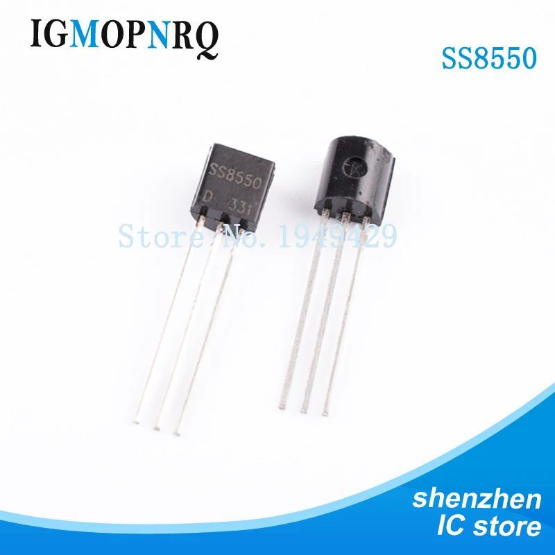 

100pcs free shipping S8550 8550 SS8550 Bipolar Transistors - BJT TO92 PNP 2W A/P TO-92 new original