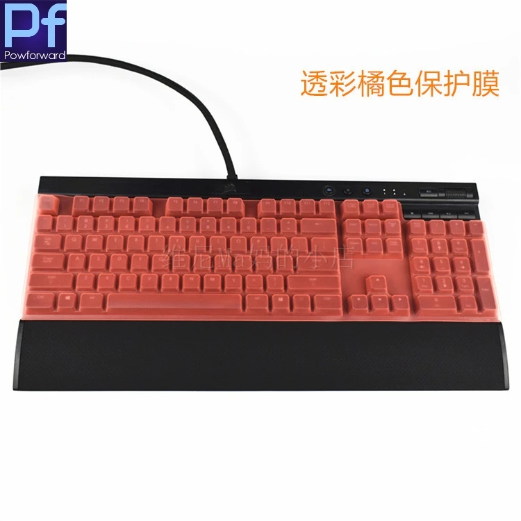 Для CORSAIR K70 RGB LUX/Red LUX K70 RGB MK.2 Механическая игровая клавиатура для настольного ПК, прозрачная Защитная крышка для клавиатуры
