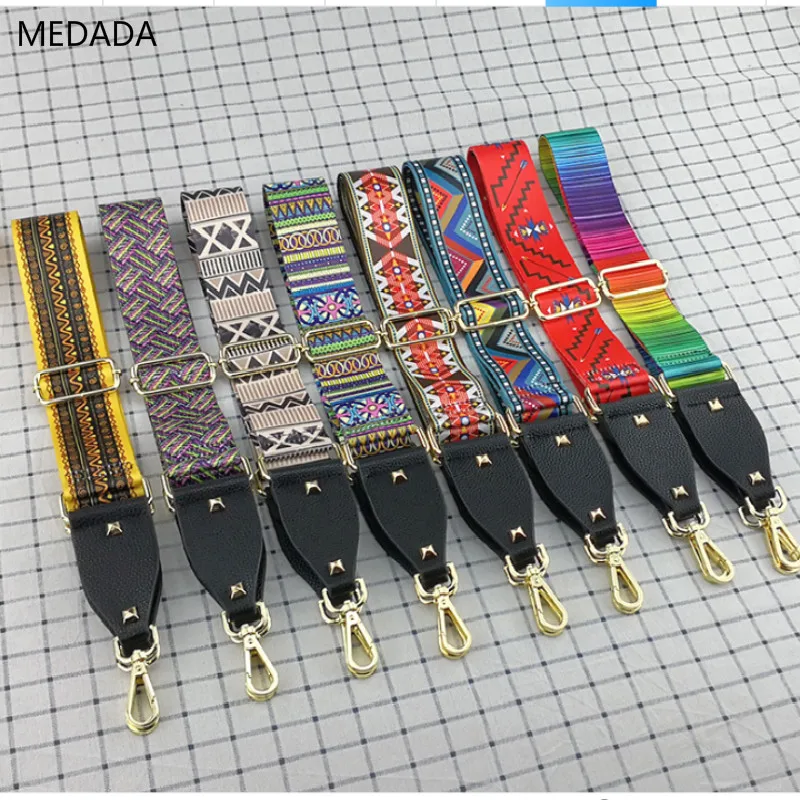 

MEDADA Color Belt Accessories Wide Shoulder Strap Lady Bag Inclined Strap Adjustment Belt For Bag