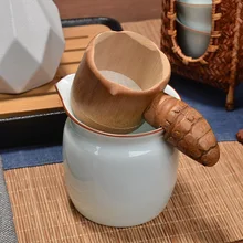 Пинни натуральный вкус чай заварки японский стиль чай лист специи Фильтр Чай церемония Аксессуары бамбук окружающей среды чай ситечки