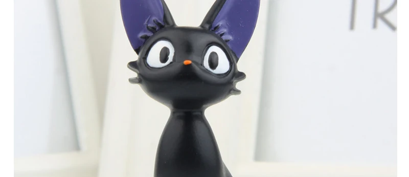 Kiki JiJi Black Cats Action Figures Japan Anime Kiki's Delivery Service Model Dolls Decor Figurines Toys Landscape Cartoon Gifts_12