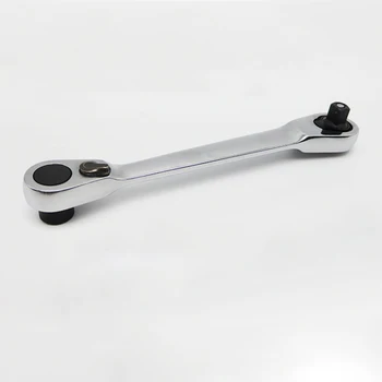 

New 1/4 72 Teeth Mini Quick Ratchet Wrench Reversible Hand Magnetic Connector