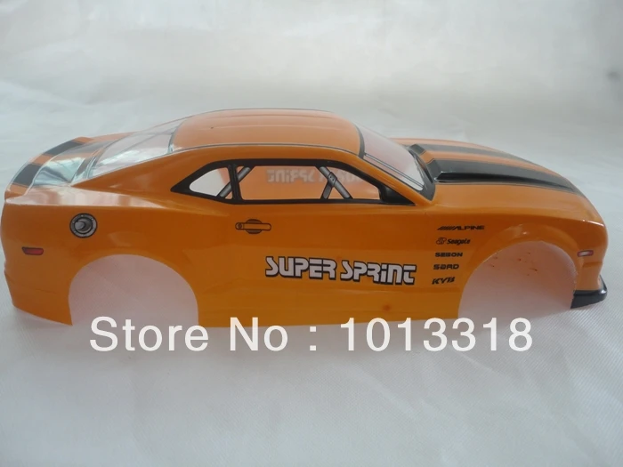 Ewellsell 046 масштаб 1/10 гоночный Дрифт автомобиль окрашенный ПВХ Корпус Корпуса 190 мм