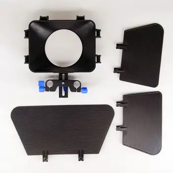 

DSLR Matte Box For 15mm Rail Rod Support Follow Focus Rig For Canon 60D 5DII 70D 7D 6D Nikon D7000 d700 d800 Camera Camcorder