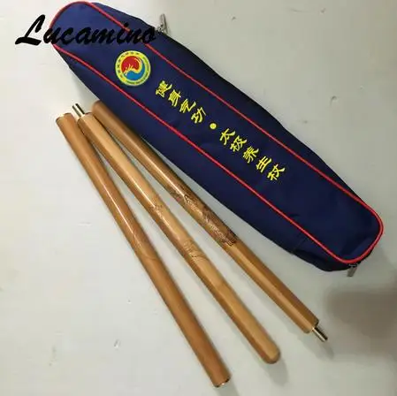 Профессиональные китайские здоровые Qigong Association Taiji yang sheng zhang Высокое качество палисандр/карбонизированные бамбуковые палочки Tai Chi 120 см - Цвет: Цвет: желтый