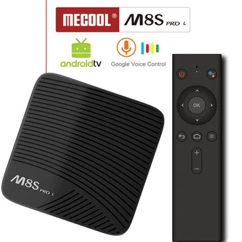 

Google Voice Bluetooth Remote Control Smart TV Box Android 7.1 Amlogic S912 3G 16G/32G TVbox Youtube 4K Ultra HD Movie M8S pro L
