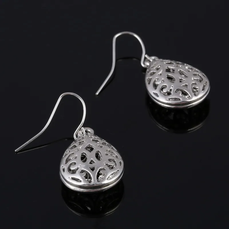 

New Beads Vintage Earrings Hollow Drop Ethnic Earrings Bronze Resin Dangle Earrings for Women Brincos Duftgold