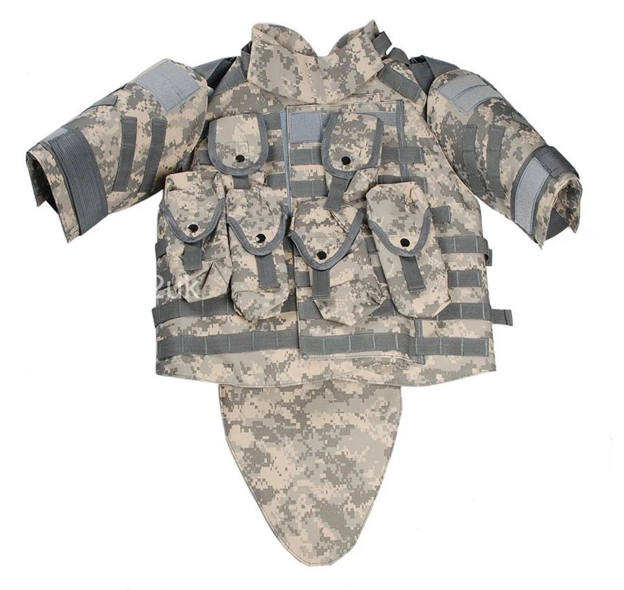 US Army Military Tactical Airsoft Paintball Plate Carrier OTV Combat