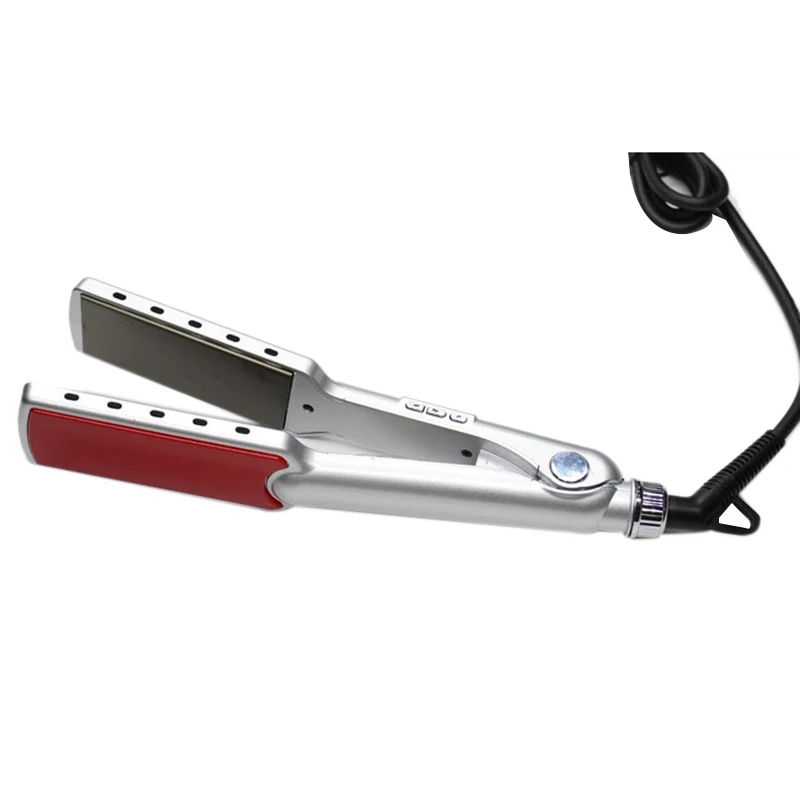 

High Temperature Wide Plates Keratin Straightening Irons Styling Tool Titanium Professional Hair Straightener Flat Iron (Eu Pl