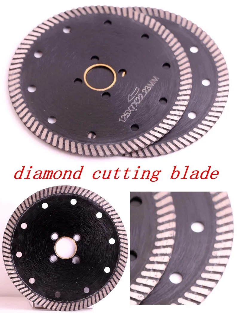 Бесплатная доставка DC-CRTB03 Премиум качество 125 мм 5 дюймов алмазные режущие лезвия для гранита и мрамора