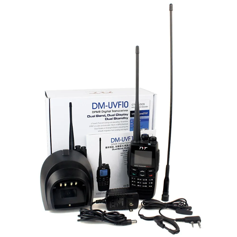Портативная рация DMR Digital TYT 2 шт./лот Двухдиапазонная UV 136 174/400 470 МГц мощность 5 Вт