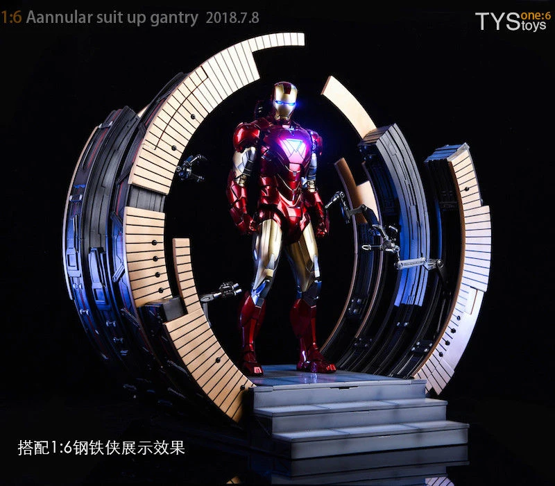 King Arts 1//9 DFS021 Diecast Iron Man MK VI Mark 6 Figure Collectible Model