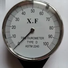 Shore Тип D Твердость тестер резиновая шина дюрометр метр