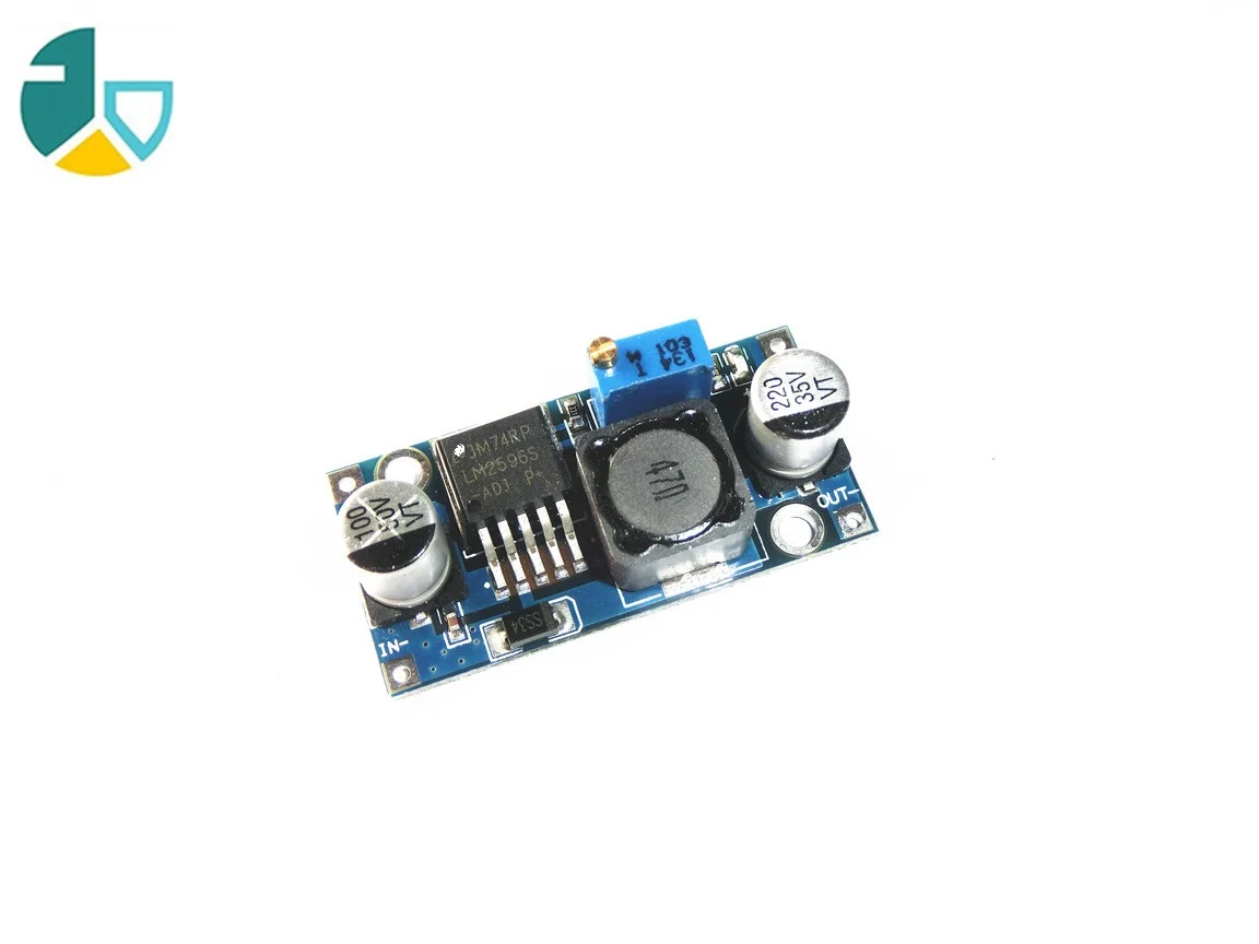 

FJS-63 1pcs LM2596 LM2596S DC-DC 4.5-40V adjustable step-down power Supply module NEW ,High Quality