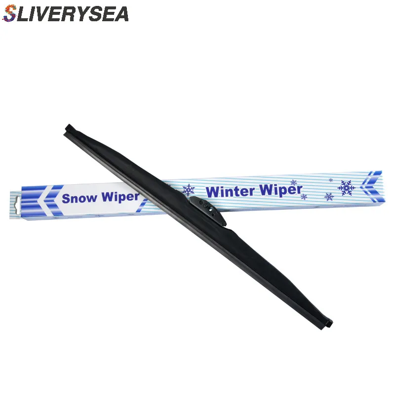 

SLIVERYSEA Winter Snow Wiper Blade U Hook Universal High Quality Rubber Windshield Windscreen Auto Car Accessories