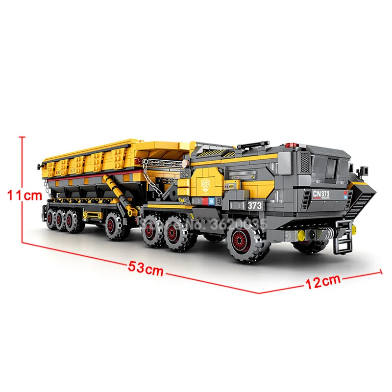 

City Star War Resource Transport Vehicle Series Large Energy Car Figures Building Blocks Assemble Gift For Boy Toys YouZhengle