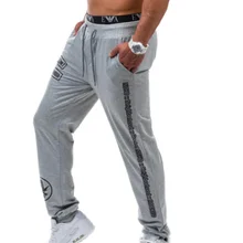 Для мужчин; повседневные штаны Открытый Хип-хоп Jogger Для мужчин Для мужчин письма принт Backstreet Street Штаны пот Штаны