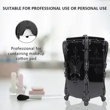 Ретро косметический ватный тампон Органайзер Косметическая подушечка держатель тампон контейнер для хранения A