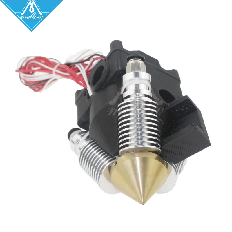 3D принтер Алмазный Hotend латунный многоцветный сопло 3 в 1 OUT 0 4 мм для 75 модернизация