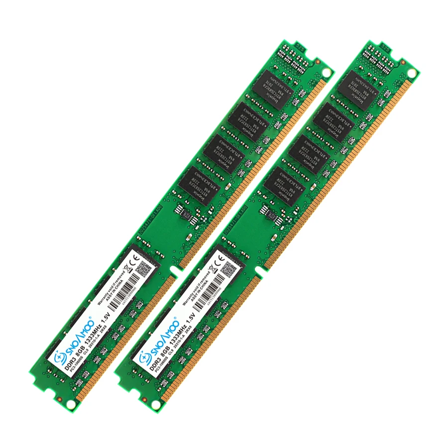 Оперативная память SNOAMOO DDR3, 2 ГБ/4 ГБ, 1333 МГц/МГц, оперативная память, оперативная память для настольных ПК, пожизненная Гарантия