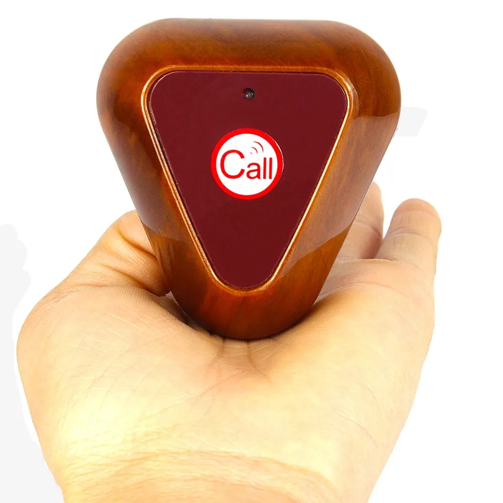 Беспроводной пейджер звонок для вызова официанта 433 МГц|button clothing|system topbutton bridal |