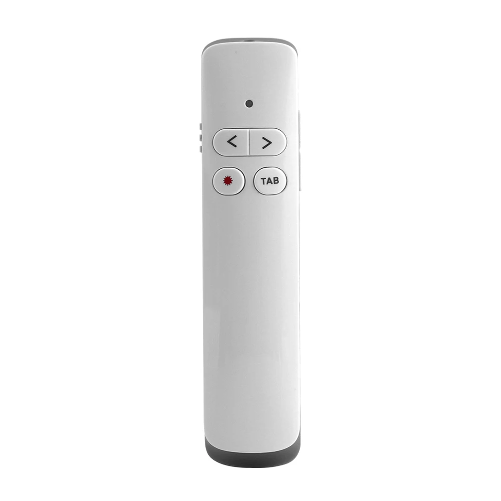 

PP924 Wireless Presenter 2.4GHz PPT Flip Pen Present Pointer Rechargeable 50m Remote Control Slide Laser Pointer Clicker