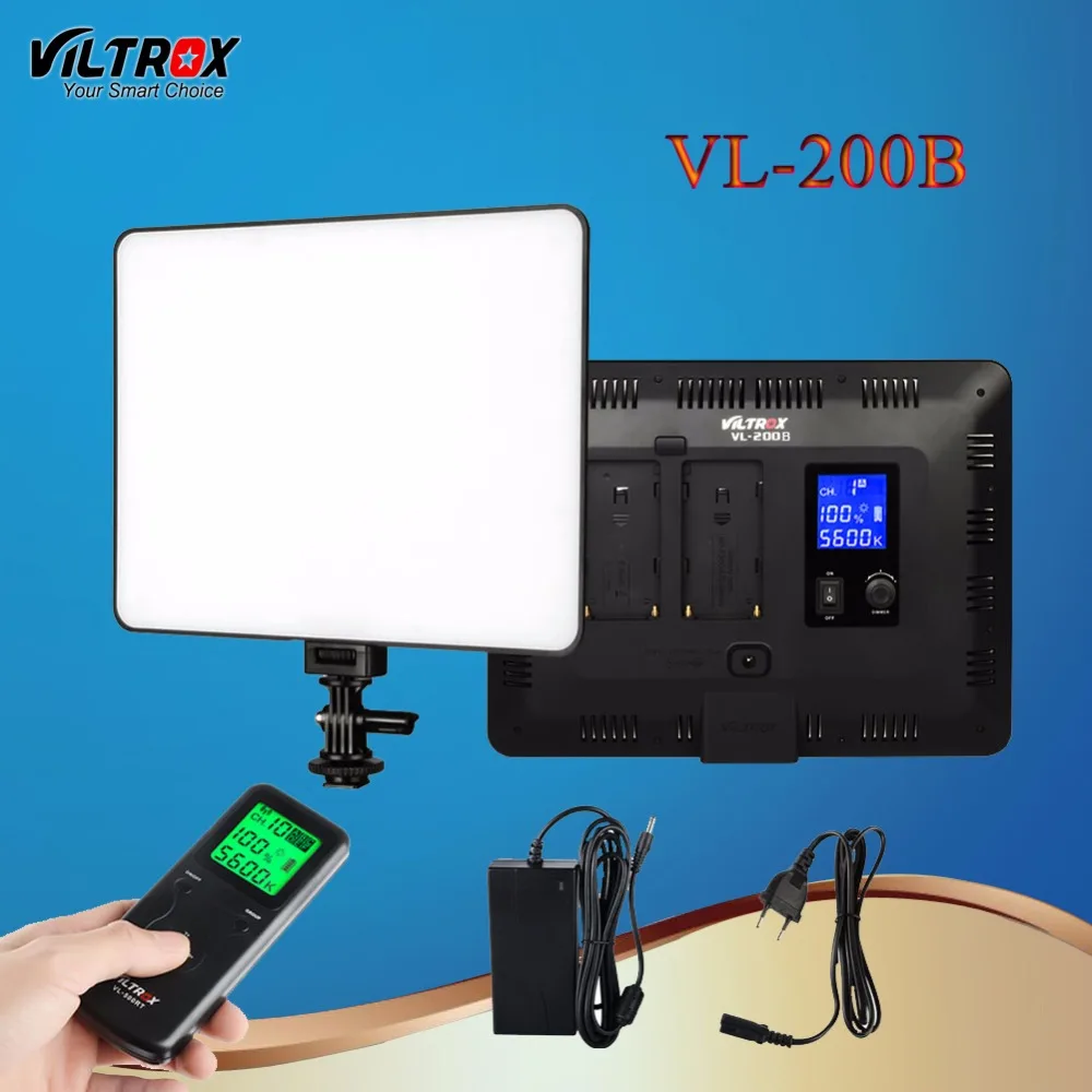 Viltrox VL 200B 30W Pro LED Studio Camera Video Light Wireless Remote Control LCD 13 Ultra