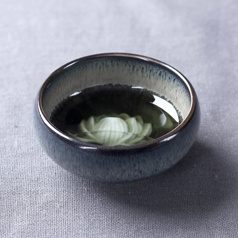 Встроенная чайная чашка керамическая чашка из исинской глины fambe глазурь мастер Gongfu чайная чашка из исинской глины