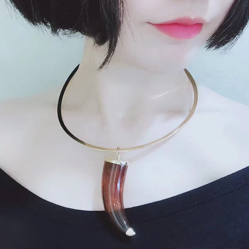 Модное ожерелье из смолы с дизайном в виде животного Amorita boutique|Колье| |