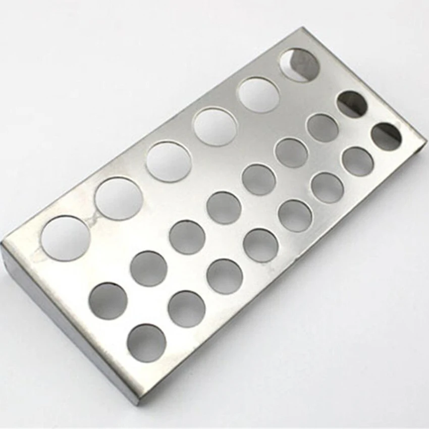 

1Pcs Silver Multi-hole Stainless Steel Tattoo Ink Cup Holder 2015 New Tattoo Accessories accessoire de tatoo tattoo supplies