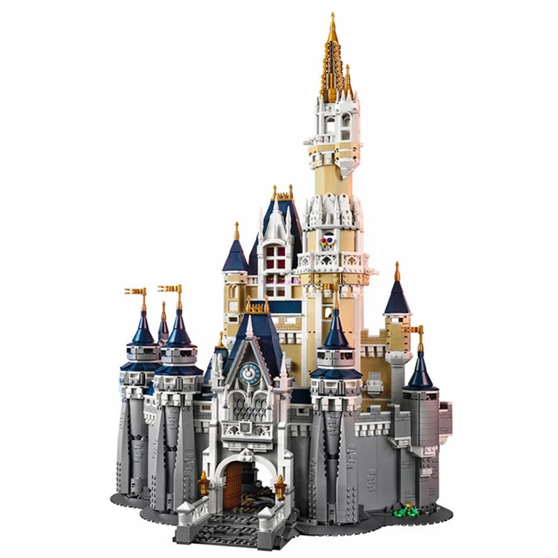 

4080pcs diy Cinderella Princess Castle City Model Building Block Compatible with legoingly bricks toys for children