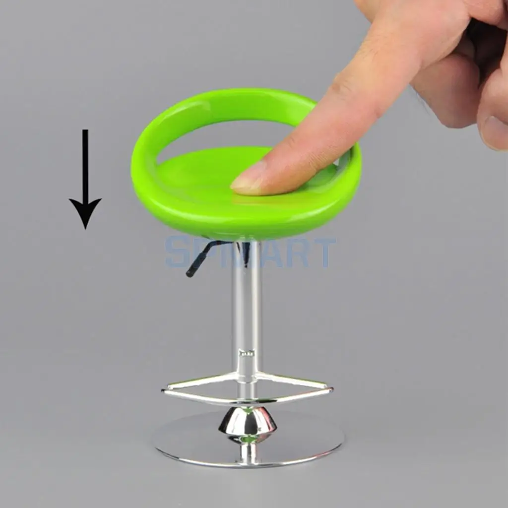 1/6 Scale Round Swivel Chairs Pub Bar Stools Furniture for 12