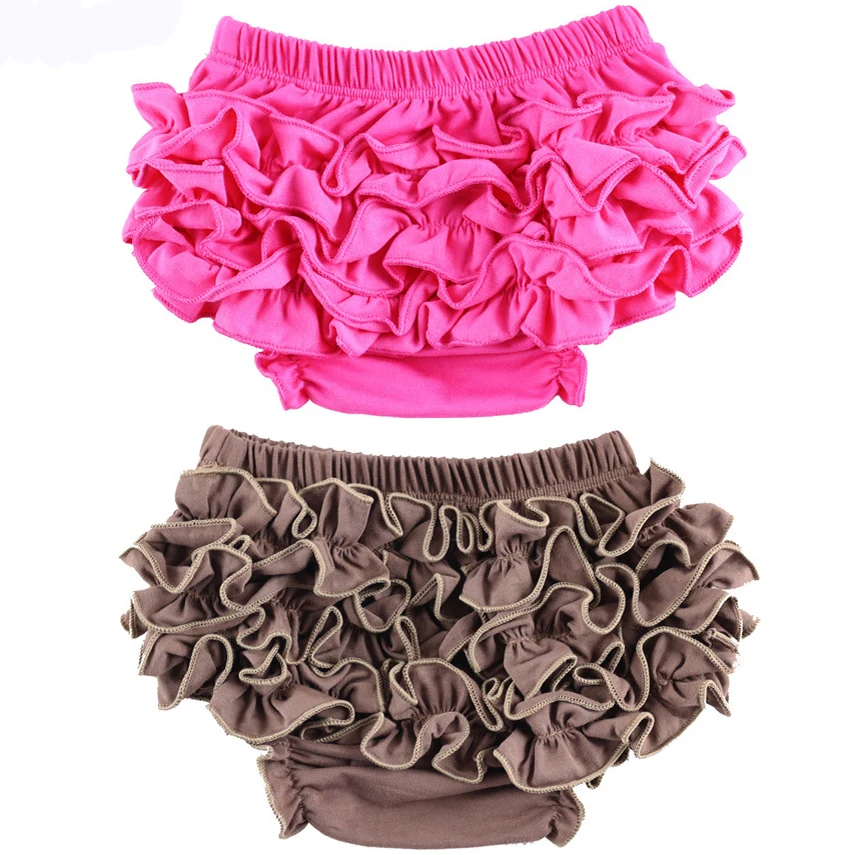 Хлопковые шорты и трусики для новорожденных с оборками|diaper cover newborn|diaper coverpants pants |