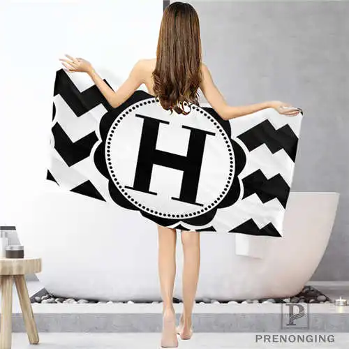 

Custom Catpital H (1) Bathroom Washcloth Towels Face Towel/Bath Towel Shower Towels Size 33x74cm/72x143cm#18-12-17-05-205