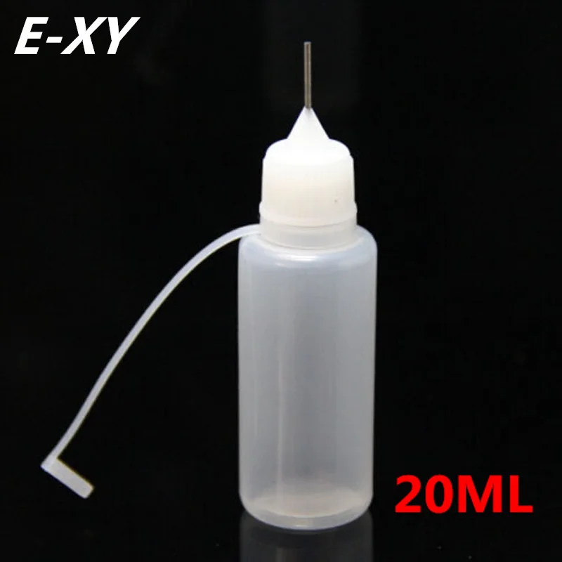 

E-XY Needle Bottle 20ml Empty Bottle for CE4 Clearomizer Electronic Cigarette E cig Plastic Dropper Bottles