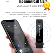 Лучший анти-потеря спортивный ремешок умная повязка для фитнеса запястье фитнес-трекер Пульс кровяное давление браслет с монитором сна