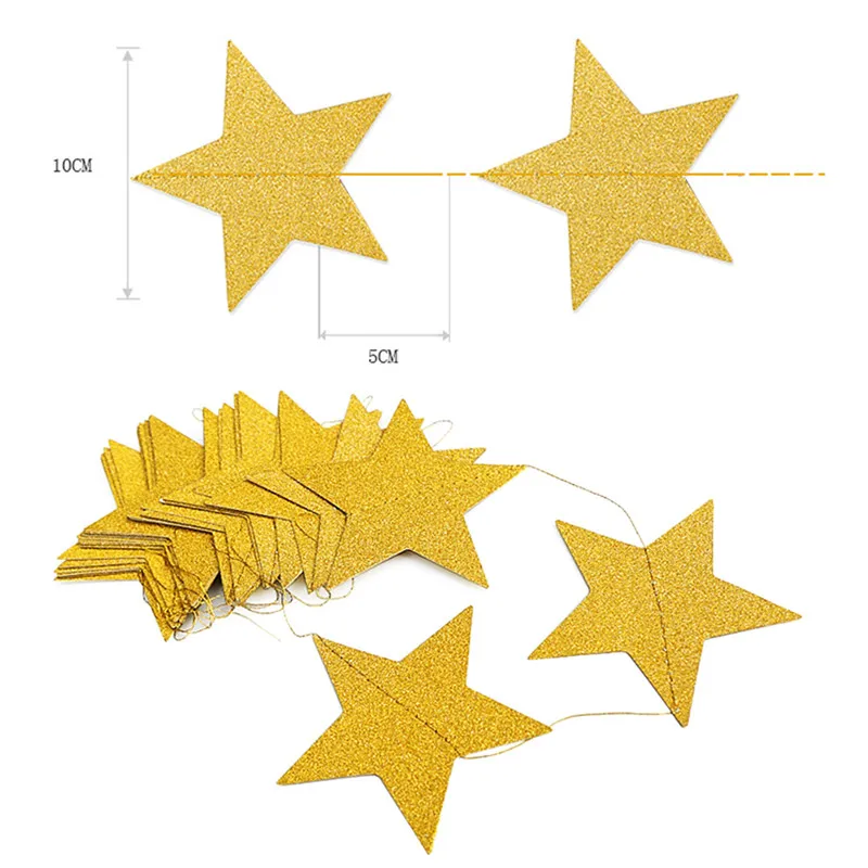 4M Star Banner Hanging Decoration-10