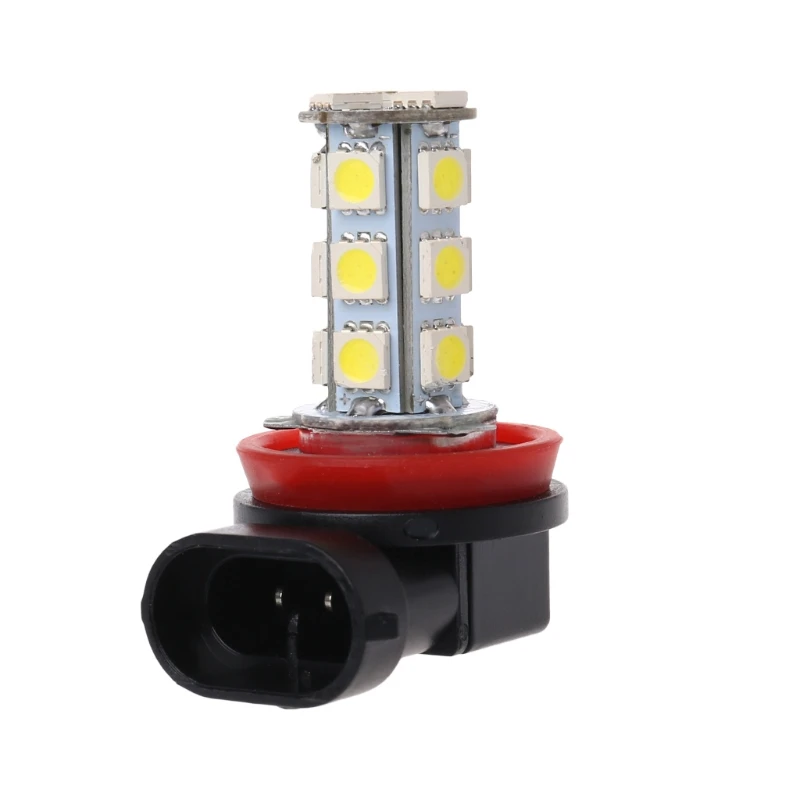 1 шт H11 H8 18 светодиодный 5050 SMD лампа 12 V автомобиль день Противотуманные фары ксеноновые Белый Лампа