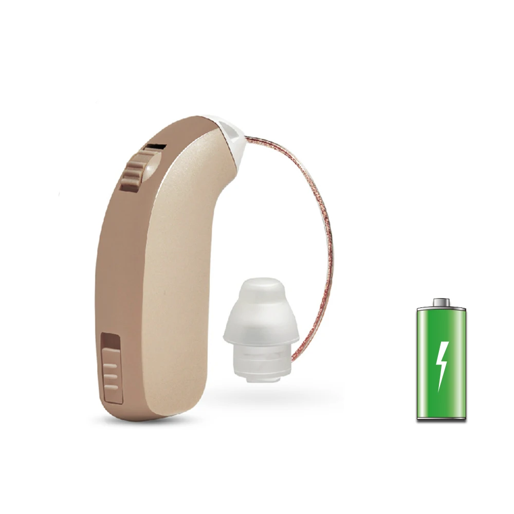 Digital Hearing Aid Rechargeable Hearing Amplifier Ear Aid for the Elderly Deaf Hearing Loss Compared to Siemens Hearing Aids