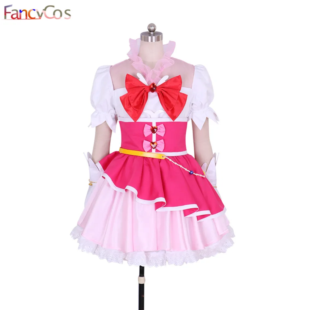 

Halloween Maho Girls Precure Cure Miracle Mirai Asahina Girls Party Dress Cosplay Costume High Quality Custom Made