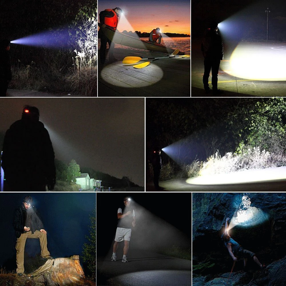 Faróis de Led farol farol cabeça luz da Flashlight Led Headlamp : Camping Headlamp