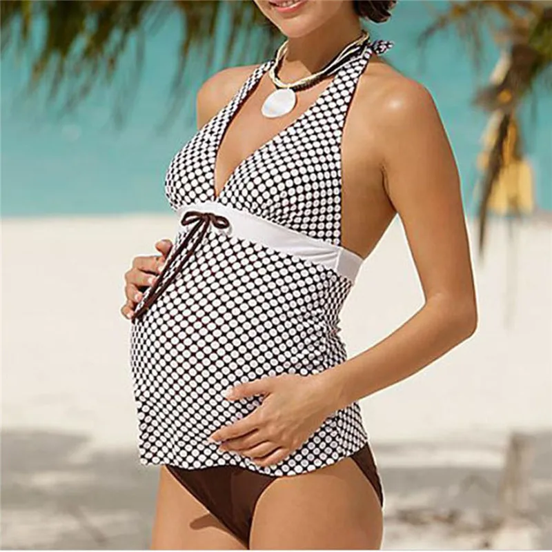 

Swimwear Maternity Clothing 1 PC Swimsuit Costume Beachwear Pregnant Suit For Pregnant Women Maternity Bikinis Women Swimming